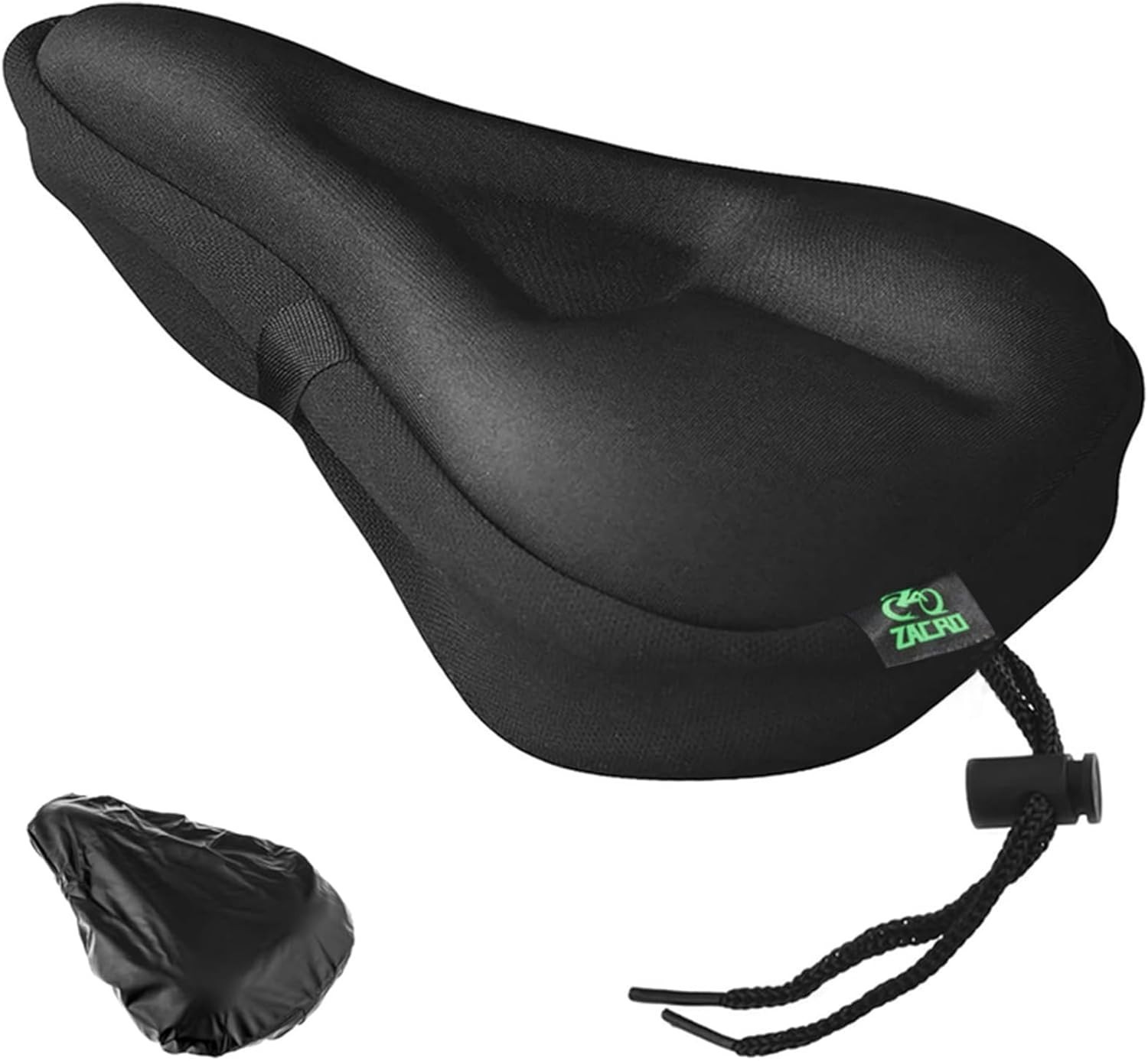 Zacro Bike Seat Cushion - Gel Padded Bike Seat Cover for Men Women Comfort,