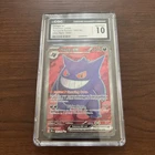 🔥Pokemon Gengar ex 193/162 Temporal Forces Ultra Rare Holo CGC 10🔥