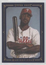 2008 Upper Deck Masterpieces Dark Blue Paper Framed /125 Jimmy Rollins #70 1e9z