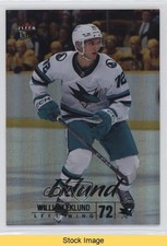 2024-25 Upper Deck Fleer Ultra Rainbow Foil William Eklund #51 READ 1ta3