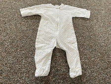 Gerber Boys Pawprint Zip Up Sleeper 0-3M