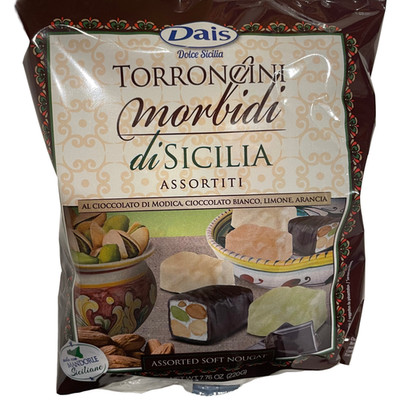 Torroncini morbidi di Sicilia - Dais - Nougatkonfekt
