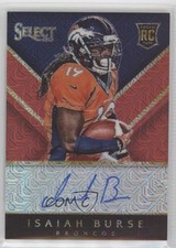 2014 Panini Select Rookie Auto Red Mojo Prizm 1/15 Isaiah Burse #RA-IB Auto a8x