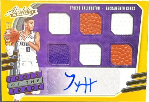 2020-21 Absolute Memorabilia Tyrese Haliburton Tools Of The Trade Rookie AUTO
