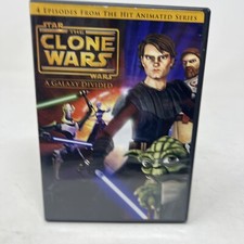 Star Wars: Clone Wars - A Galaxy Divided (DVD, 2009)