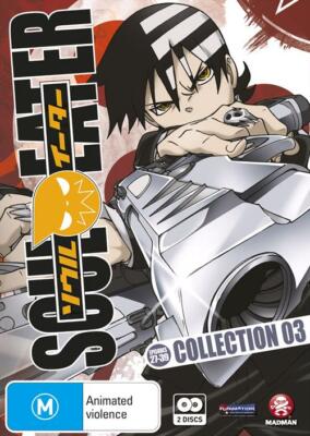 Soul Eater : Collection 3 (DVD, 2008) Brand New and Sealed