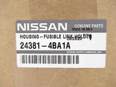 NISSAN Genuine Rogue Fuse Box Housing- Fusible Link 24381