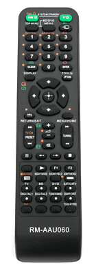 RM-AAU060 RMAAU060 Remote Control Replace for Sony AV system SA-WFS3 STR-DG500