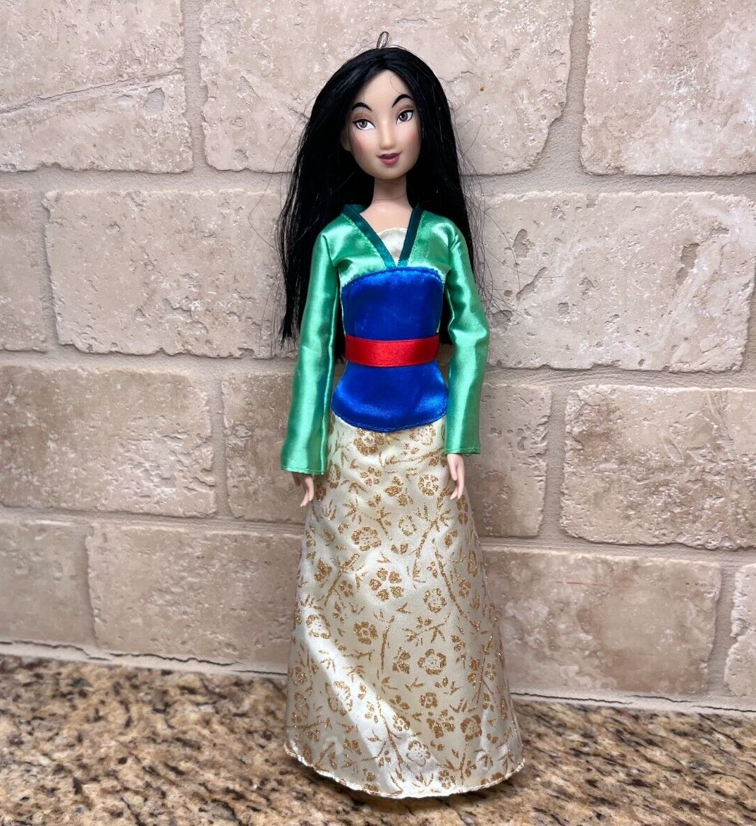 Disney Store Princess Mulan Classic Doll 11 Barbie Doll Articulated Arms