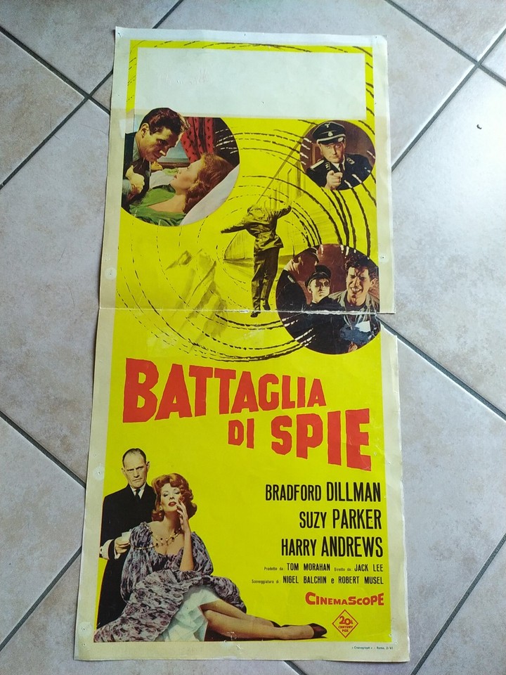 Locandina di Battaglie di spie (1960)