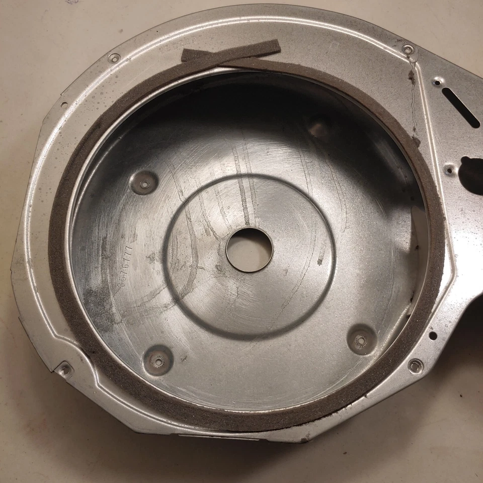 Secadora Maytag Whirlpool: carcaça do ventilador: prata (8576777) 8557384 / WP8577230 - Imagem 4 de 4