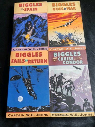 BIGGLES Books Capt.W.E.Johns X 20 Armada Green Knight Red Fox & Dean & Son - Picture 10 of 10