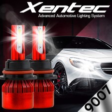 9007 120w 12000lm Cree Led Headlight Kit Hilow Beam Bulbs White 6k High Power