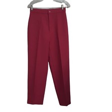 Levis Bend Over Slacks Pants S Vintage 70s High Waist Polyester Tapered Leg