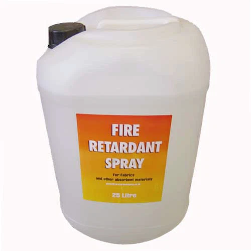 Spray ignífugo 750 ml 5 litros 25 litros tambor CON CERTIFICADO FUEGO FR TELA - Imagen 5 de 5