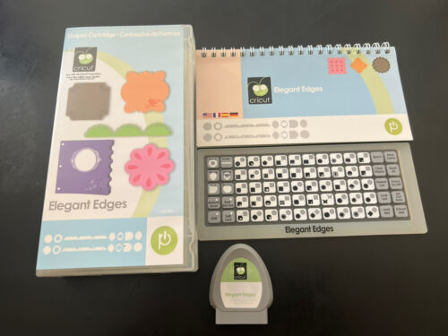 Cricut Cartridge "Elegant Edges" Complete-*Unknown Linked* - Picture 1 of 4