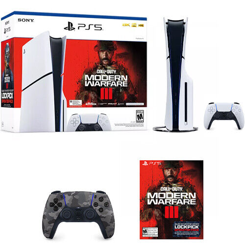 CharlieIntel on X: Per new Call of Duty ads, the PlayStation 5 Slim Disc  Edition - Call of Duty: Modern Warfare III console bundle will be $499.  This is basically a new