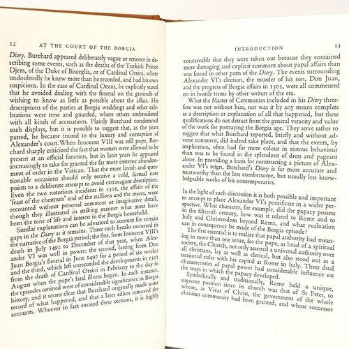 At the Court of the Borgia - By Johann Burchard - The Folio Society - FREE POST - Picture 11 of 24