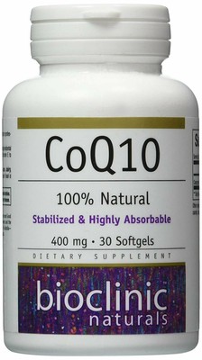 Bioclinic Naturals Coq10 Supplements, 30 Count (629022093144)