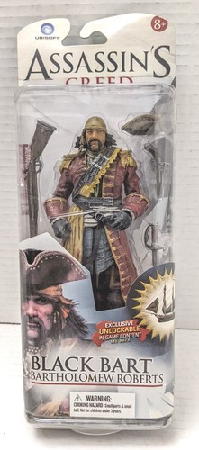 NEW ASSASSIN'S CREED IV Black Flag Black Bart Action Figure Bartholomew Roberts - 第 2/3 張圖片