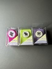 Lot Of 3 Miss Elizabeth's Craft Punch, Box, Dragonfly, Moose, Leaf Embosser