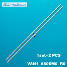 2pcs/lot LED strips for Samsung UN65NU7100 UN65NU6080 UN65NU6900 UN65RU7300