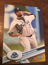 2017 Topps Pro Debut Jumbo 5x7 Ben Bowden Tourists 8 #'d 02/10 Gold