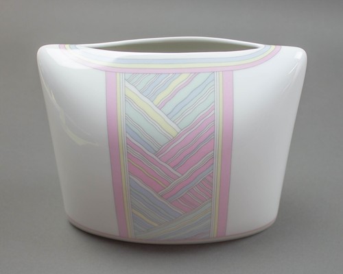 Rosenthal Germany Rosemunde Nairac Pastels Geometric Pillow Vase Kissenvase - Picture 3 of 7
