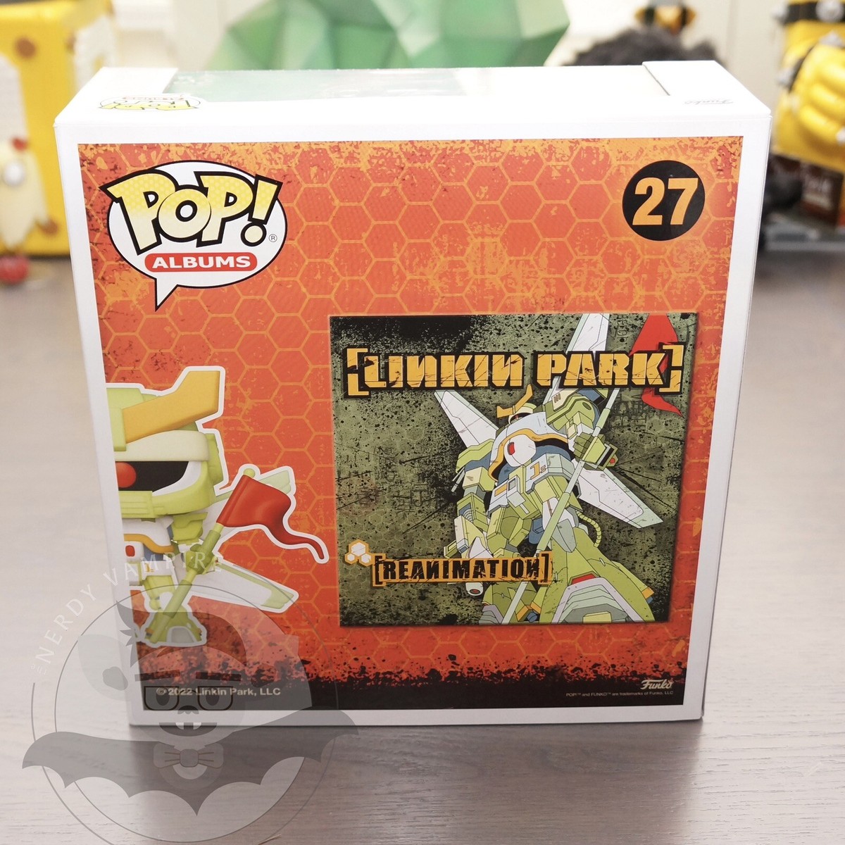 Funko Pop! Albums: Linkin Park - Reanimation - Figurine Vinyle Collection - Boîte Style Album