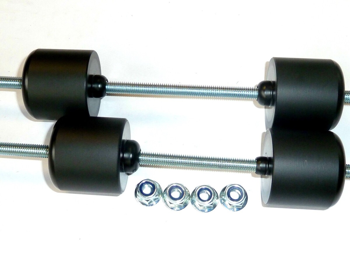 KAWASAKI ZX10R 2006 2007 FRONT & REAR AXLE CRASH PROTECTION