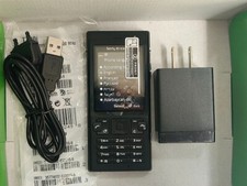 GOOD Sony Ericsson T700 - 25 MB - Shining Black Unlocked 3G keyboard phone