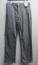 GAP WOMEN'S HIGH RISE VINTAGE SLIM VELOUR PANT - LT GREY - 30/10R