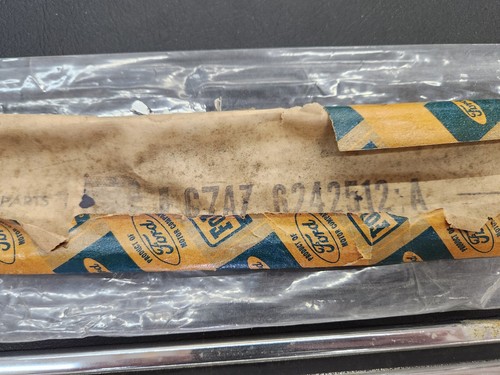 NOS OEM 1967 FORD CUSTOM 500 GALAXIE TRUNK LID MOLDING FINISH PANEL TRIM - Picture 14 of 19