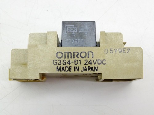 Omron G3S4-D1 Omron G3S4-D1 Terminal SSR 24VDC Rated Load Voltage G3SD-Z01P-PD - Picture 3 of 4