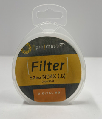 Promaster Digital HD Filter 52mm ND4x (.6) Code 8541