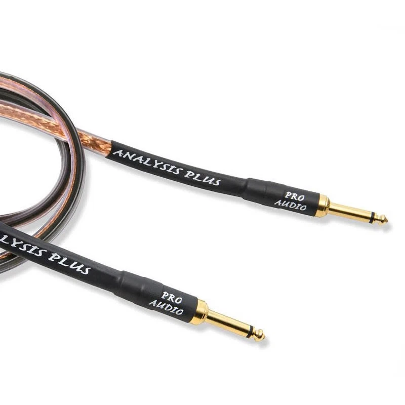 Analysis Plus Pro Oval Speaker Cable Straight 1/4" Plugs 4ft - Image 2 of 2