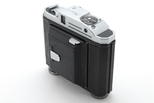 【N MINT+++】Konica Pearl III Rangefinder 6x4.5 Film Camera Hexar 75mm f/3.5 JAPAN - Picture 8 of 12