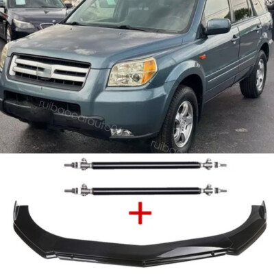 Car Body Trims Front Bumper Lip Spoiler Splitter Kits For Honda Civic LX Pilot