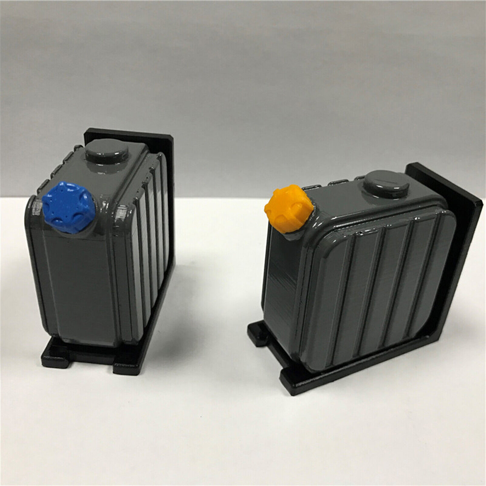 Urea Tank Box Metal Bracket Kit Upgrade Part for Tamiya 1:14 Tractor Dump Trucks