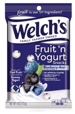 WELCH'S Fruit 'n Yogurt Snacks Blueberry Acai 4.25 Ounce