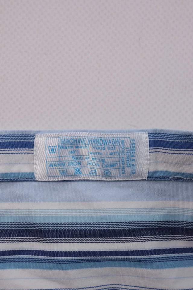 Hackett London Classic Long Sleeve Striped Shirt Size M - Image 3 of 3