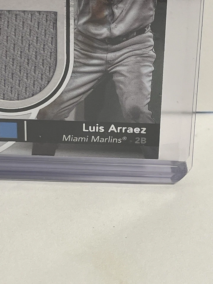 Luis Arraez Jazz Chisholm Jr /99 2024 Museum Collection Game Used Jersey Relic - Image 4 of 4