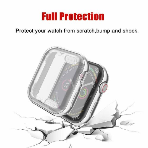 Soft TPU Bumper iWatch Screen Protector Case Cover Apple Watch Series 1 2 3 4 5 - Picture 11 of 17