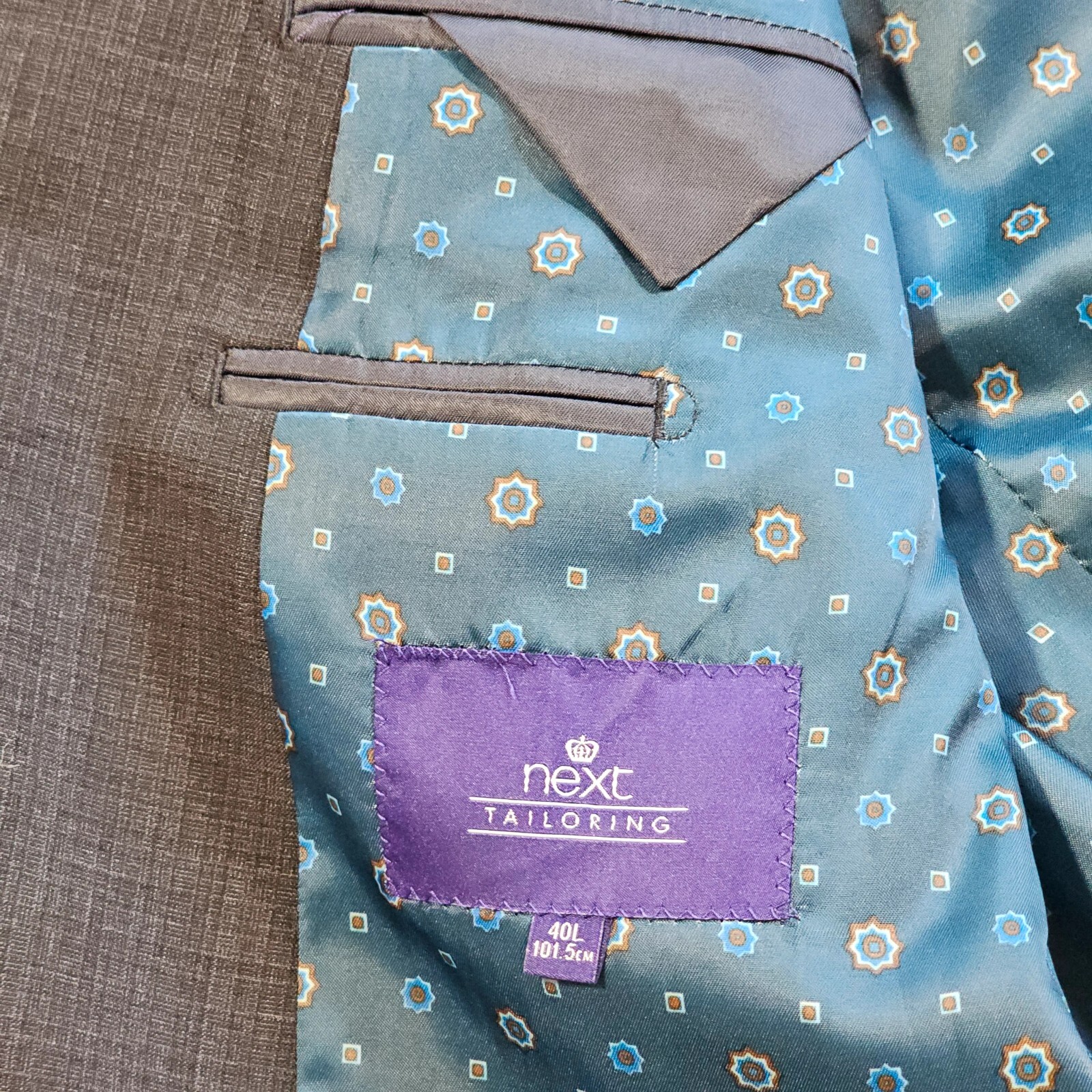 Next Tailoring Suit Jacket Only 40"/101.x5cm Chest image 2