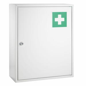 Medikamentenschrank weiß 1790 - Arzneimittelschrank abschließbar