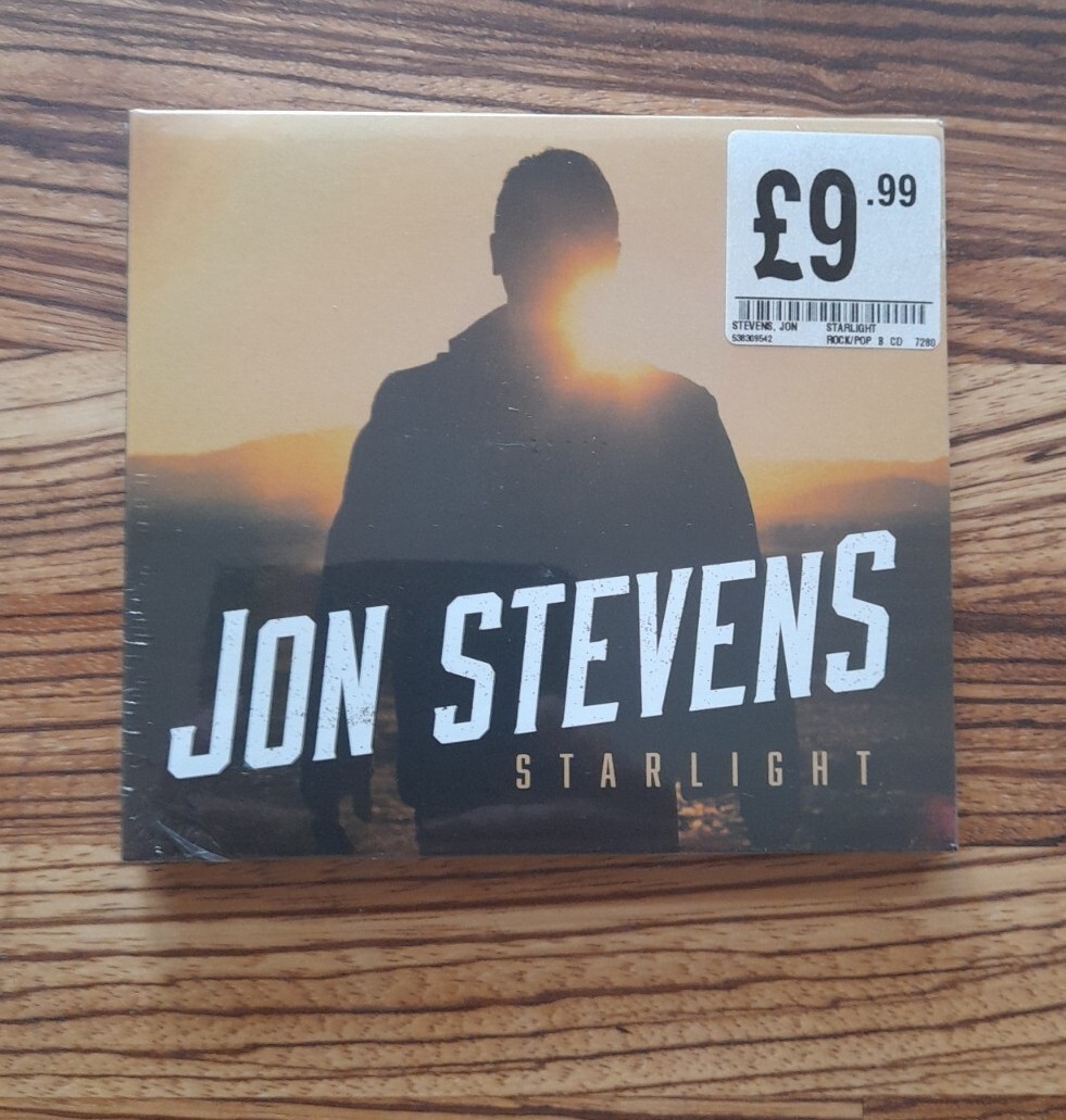 Jon Stevens : Starlight CD 2017 New And Sealed