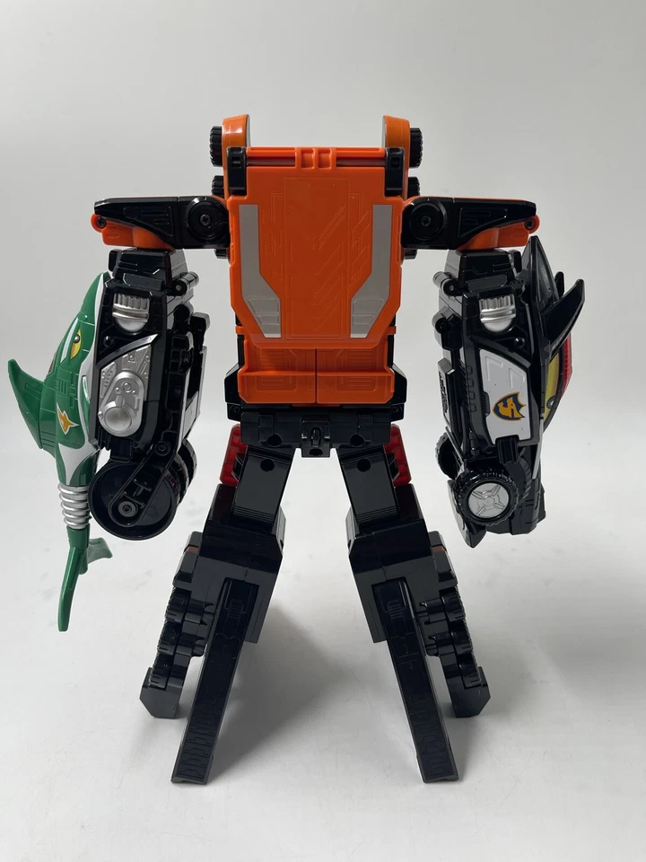 Power Rangers RPM Go-Onger GunBirOh MEGAZORD DX Gunpherd Birca Carrigator Bandai - Image 4 of 4