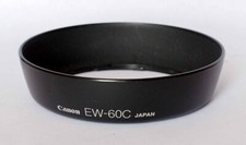 Canon EW-60C lens hood for 18-55mm, 22-55mm, 28-80mm and 28-90mm lenses.