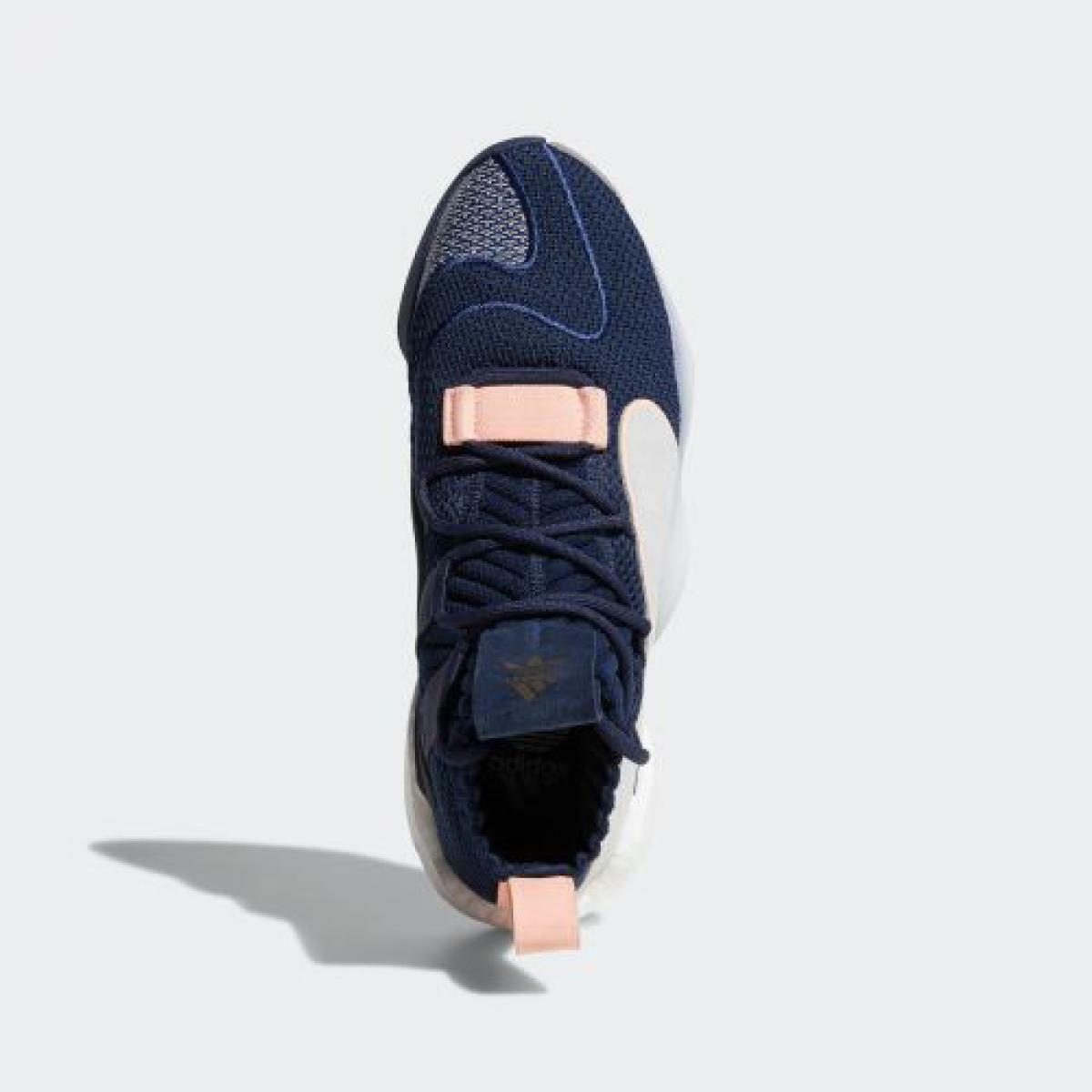adidas crazy byw x collegiate navy clear orange