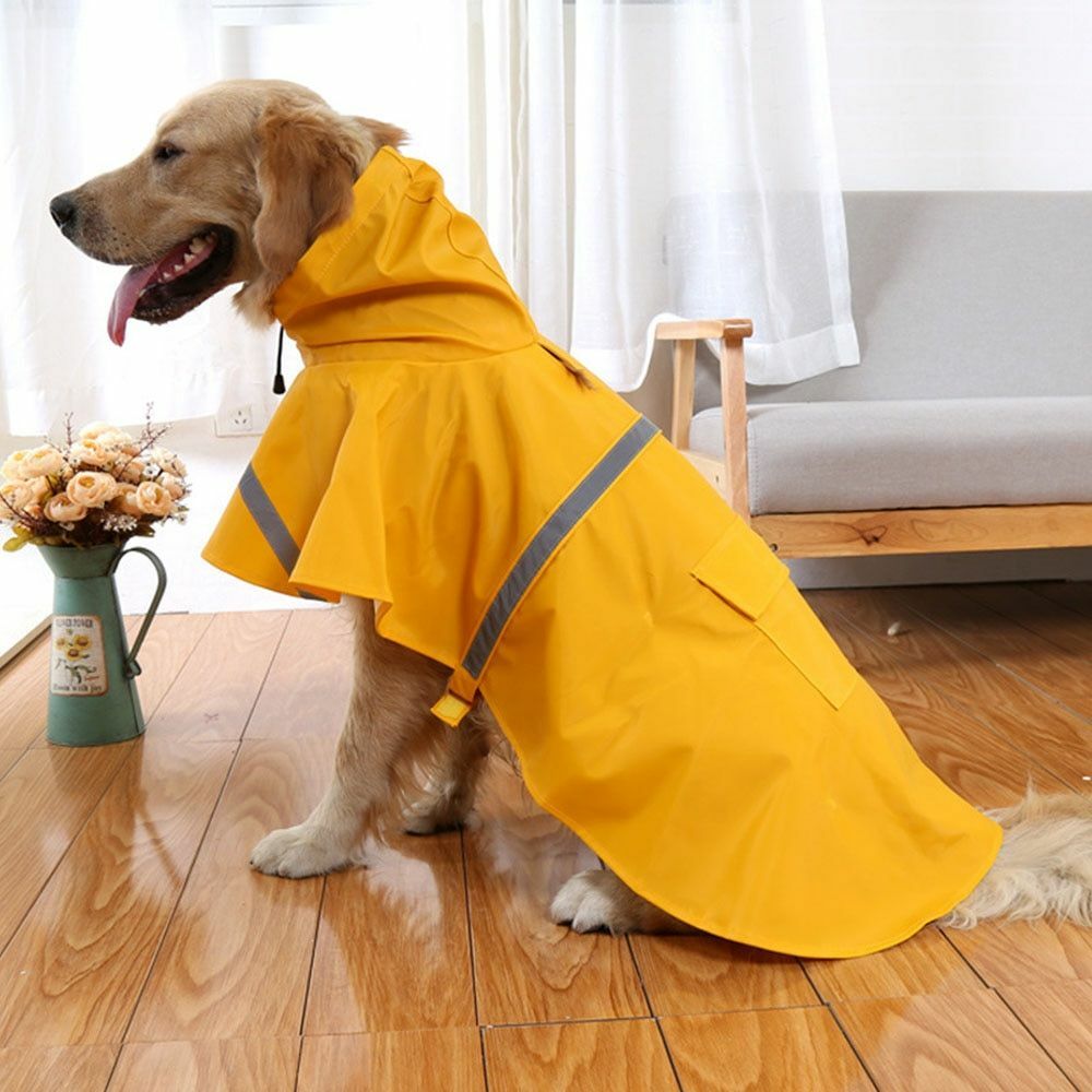 Big Animal Pet Rain Cover Clothes | eBay